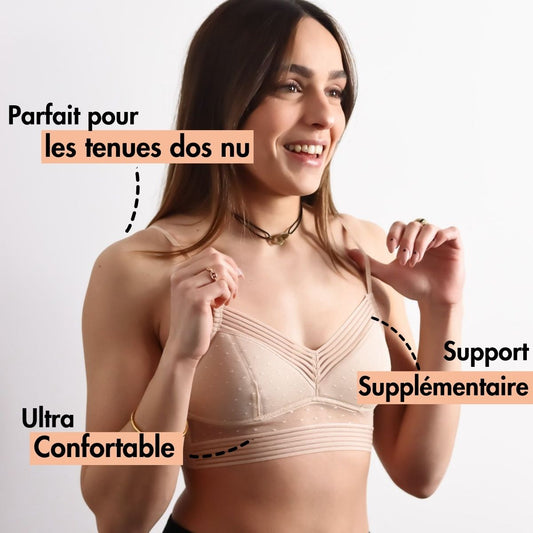 SOUTIEN-GORGE INVISIBLE DOS NU